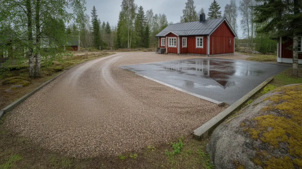 stoppa sommarens damm i juni dammbindning av grusv g uppfart och parkering metoder h llbarhet och pris